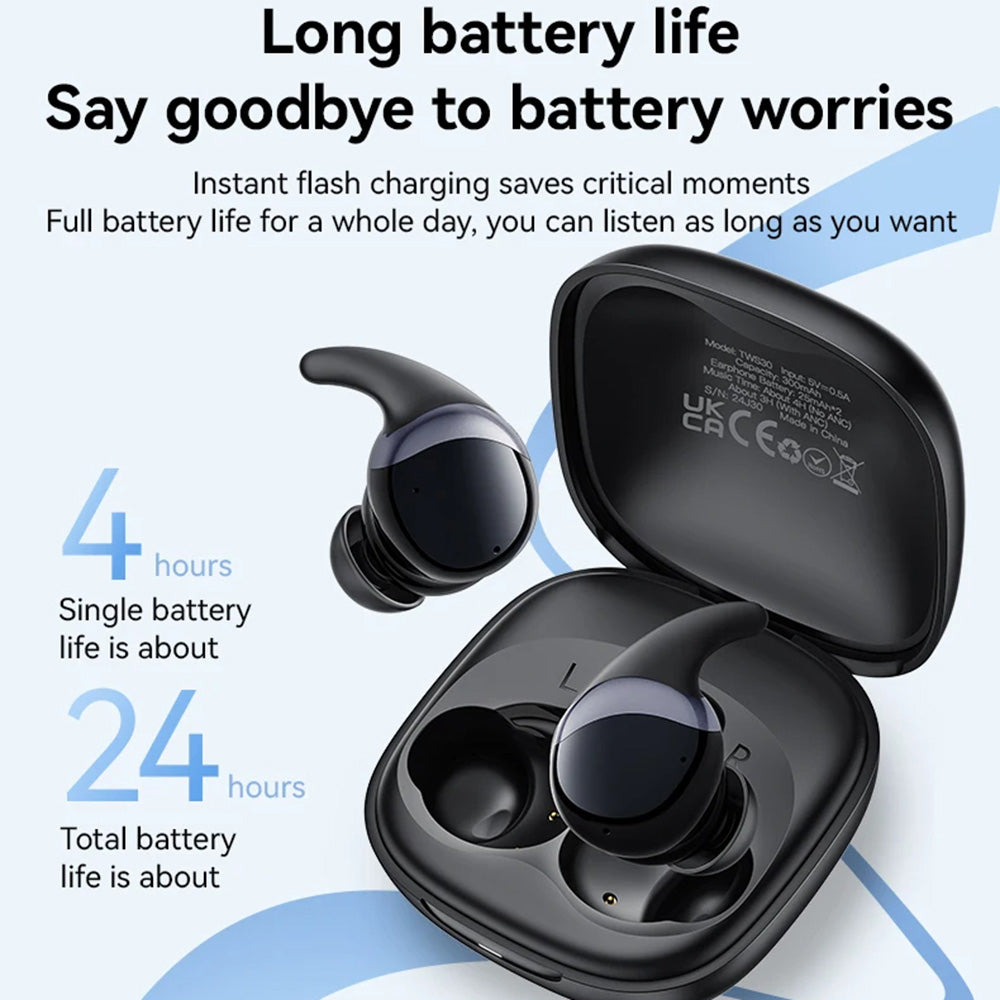 Handsfree Bluetooth Yesido TWS30, TWS, ANC, Черен