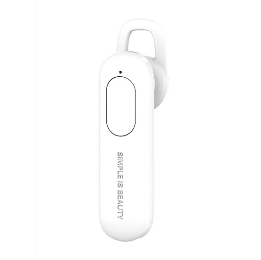 Слушалка Bluetooth XO Design BE4, MultiPoint, A2DP, Бяла