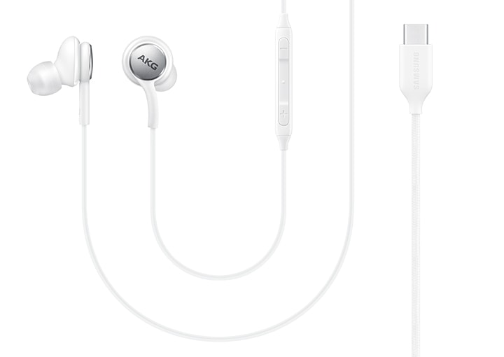 Слушалки с микрофон USB-C Samsung EO-IC100, бял EO-IC100BWEGEU