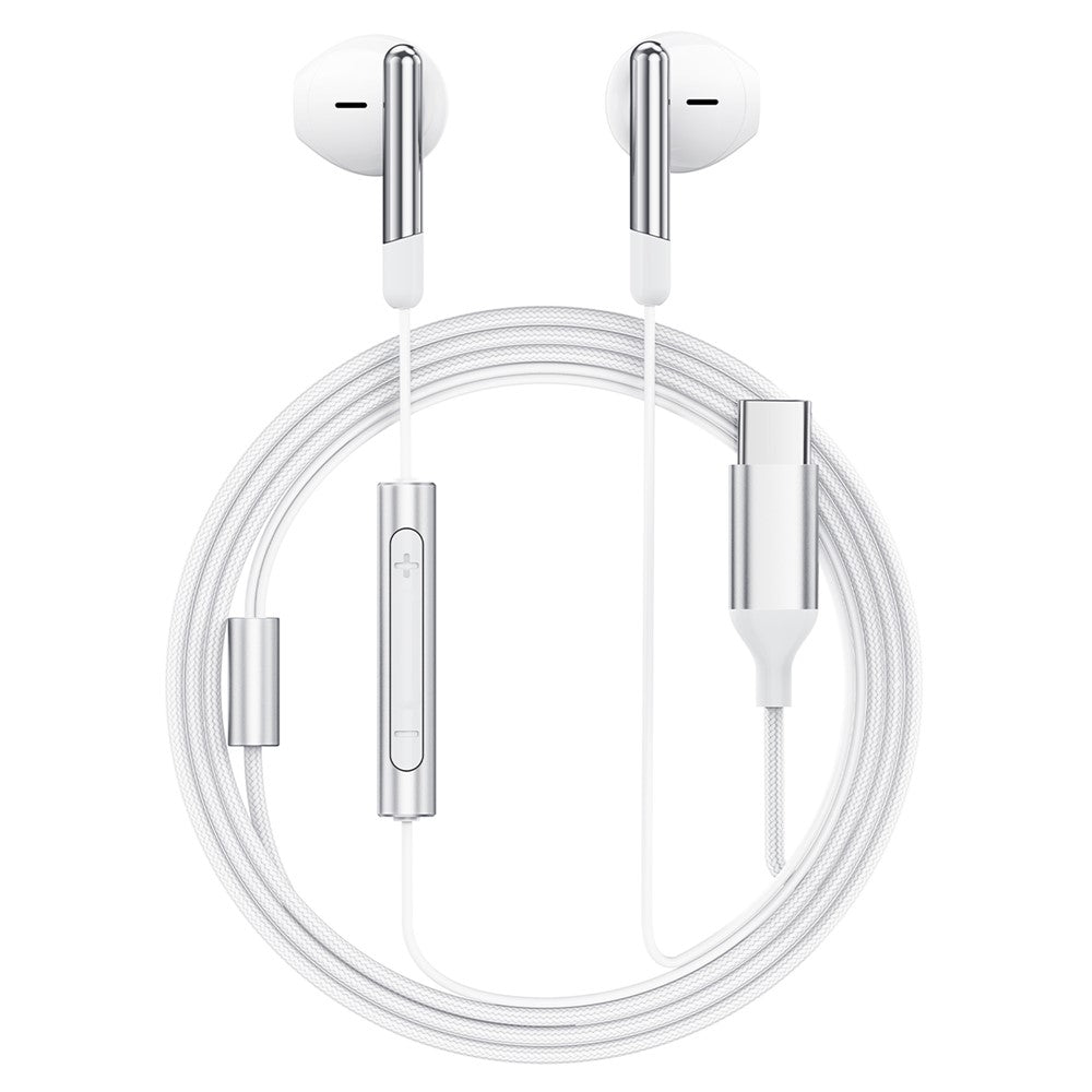Handsfree USB-C Acefast L3, Бял