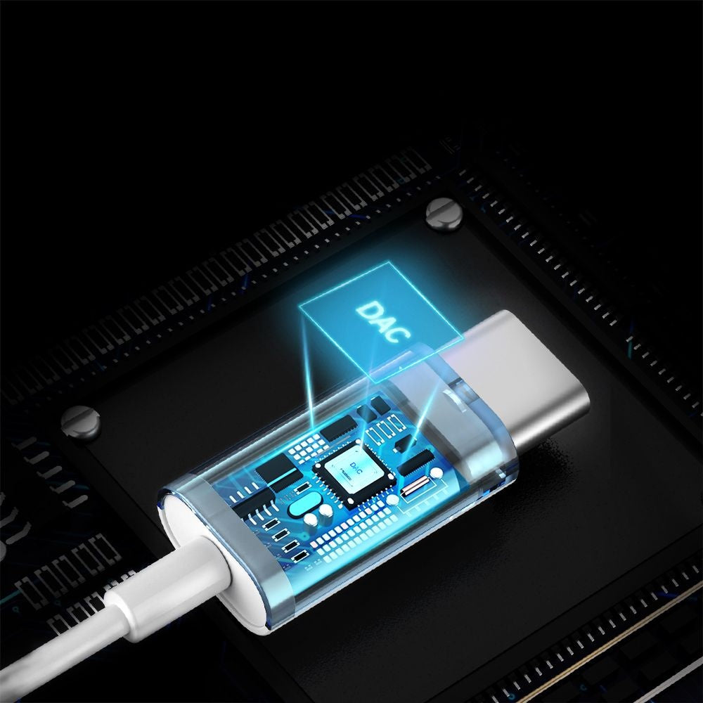 Handsfree USB-C McDodo HP-7500, Бял