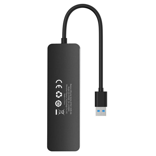 Baseus UltraJoy USB концентратор, 4 x USB-A 3.0, 0,15 м, черен B0005280B111-00