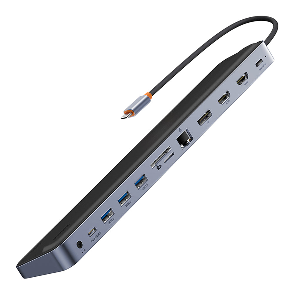 Hub USB-C Baseus EliteJoy Gen2, 11in1, Черен WKSX030213