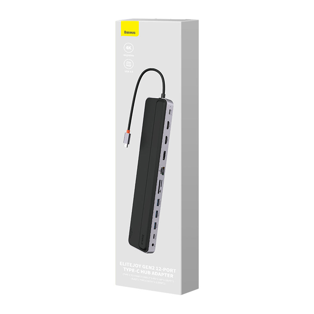 Hub USB-C Baseus EliteJoy Gen2, 11in1, Черен WKSX030213