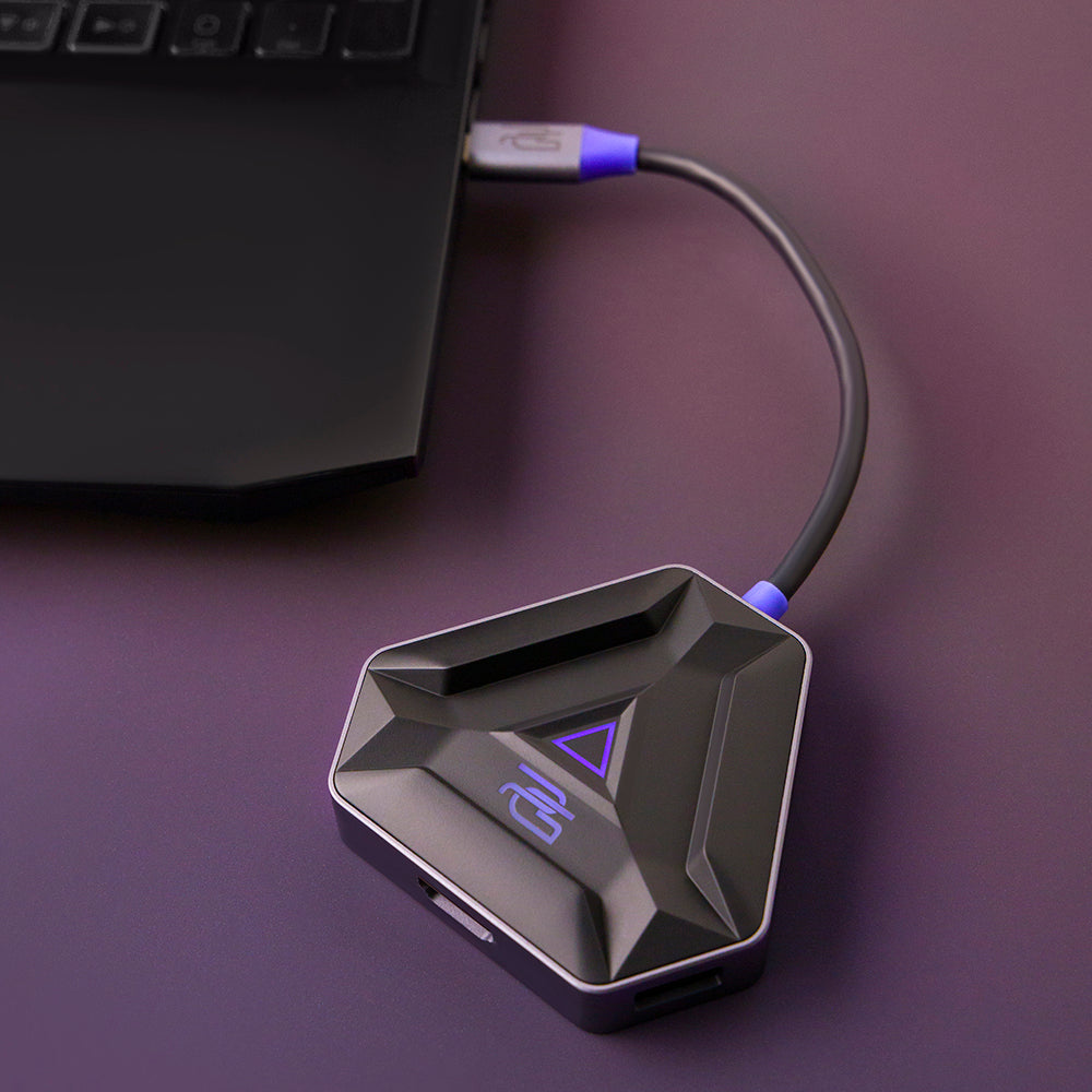 Hub USB-C Proove Spectre, 5in1, Сив HBPG10221205