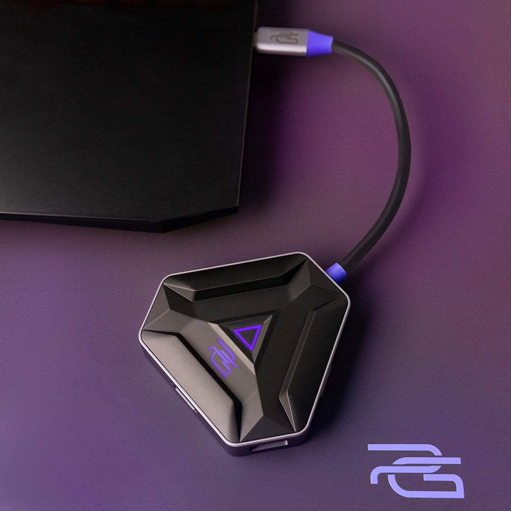 Hub USB-C Proove Spectre, 5in1, Сив HBPG10221205