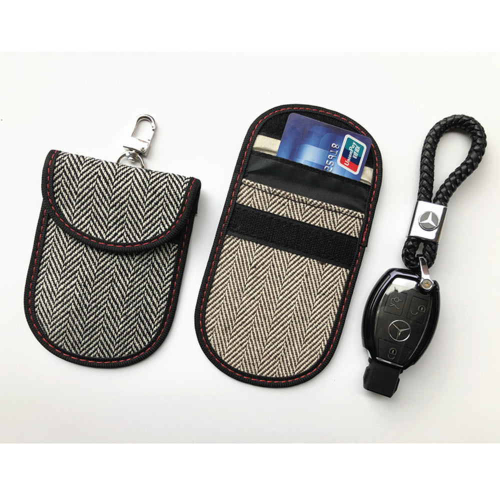 Портфейл с RFID защита Techsuit AF1, бежов