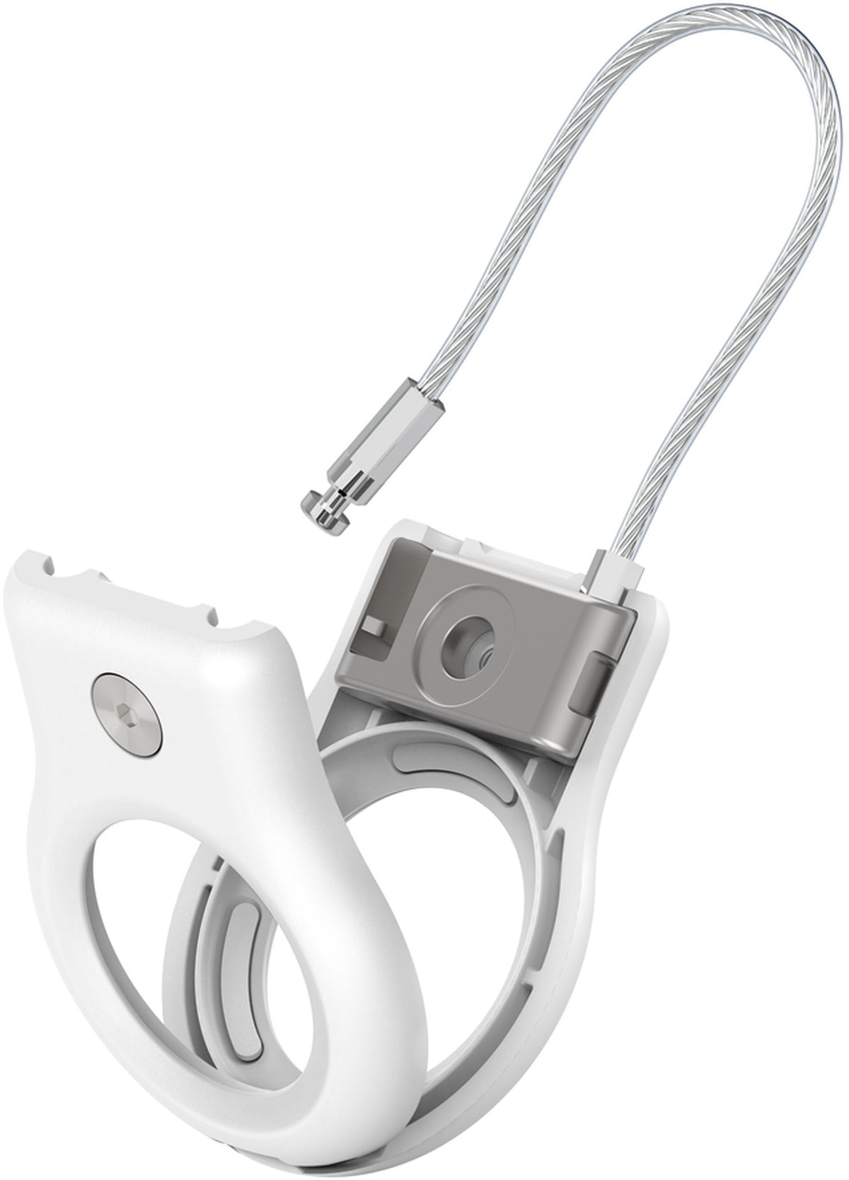 Калъф Belkin Wire Cable за Apple AirTag, бял MSC009btWH