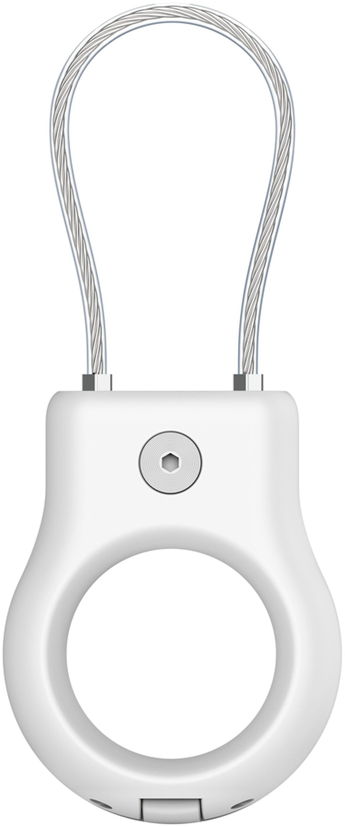 Калъф Belkin Wire Cable за Apple AirTag, бял MSC009btWH