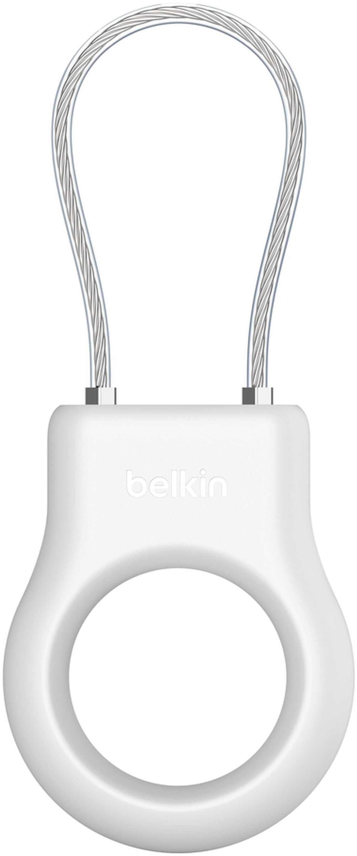 Калъф Belkin Wire Cable за Apple AirTag, бял MSC009btWH