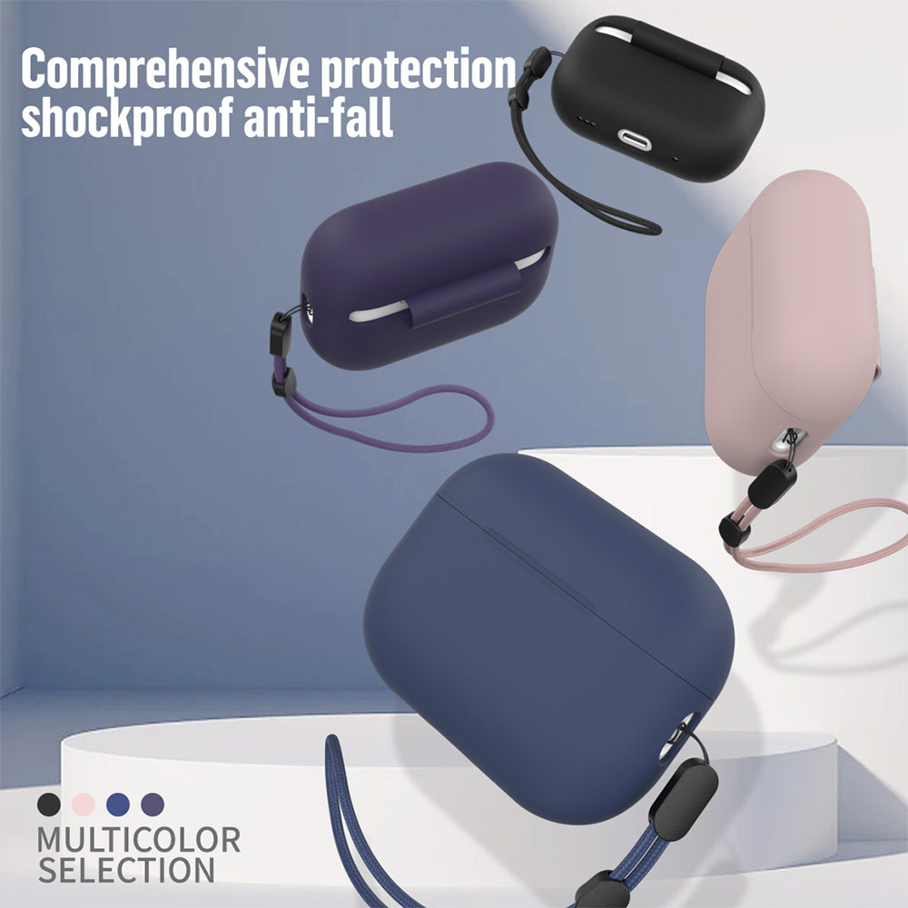 Калъф Blueo Liquid за Apple AirPods Pro 2, лилав