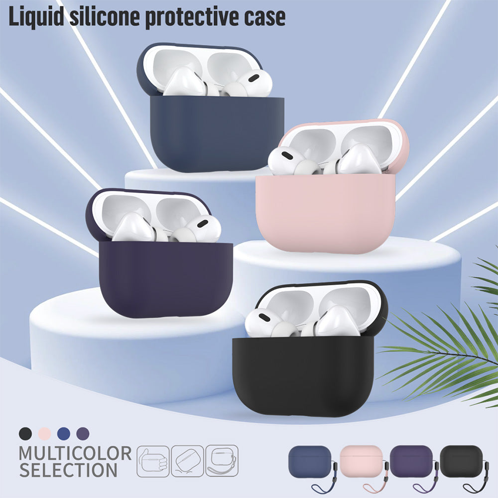 Калъф Blueo Liquid за Apple AirPods Pro 2, лилав