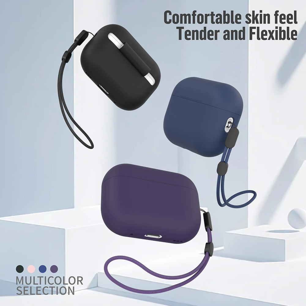 Калъф Blueo Liquid за Apple AirPods Pro 2, лилав