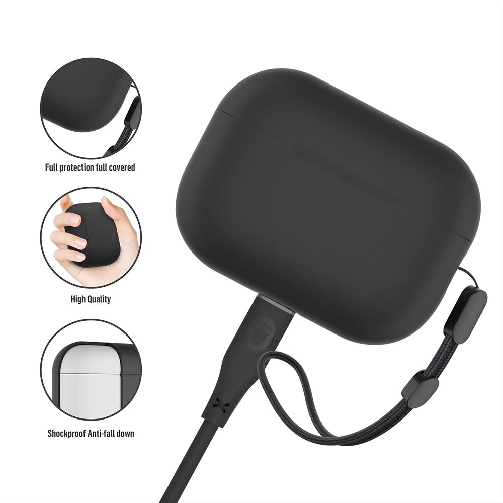 Калъф Blueo Liquid за Apple AirPods Pro 2, лилав