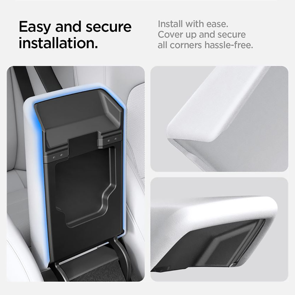 Spigen TO240H Car Armrest Cover for Tesla Y Juniper / 3 Highland ACP07646