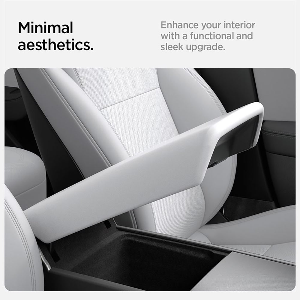 Spigen TO240H Car Armrest Cover for Tesla Y Juniper / 3 Highland ACP07646