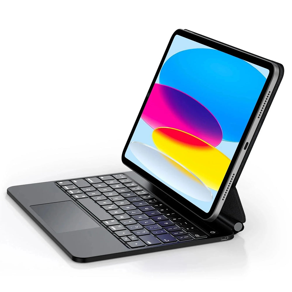 Калъф с клавиатура за Apple iPad (2025) / (2022), ESR, Rebound New, Черен