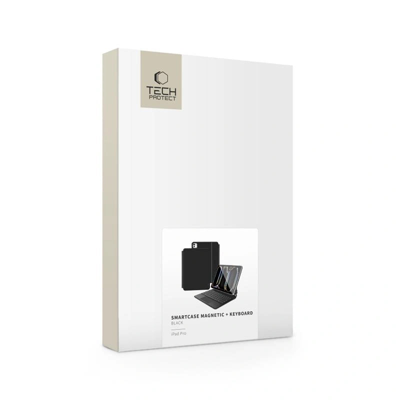 Калъф с клавиатура за Apple iPad Pro 13 (2025) / (2024), Tech-Protect, SmartCase Magnetic, Черен