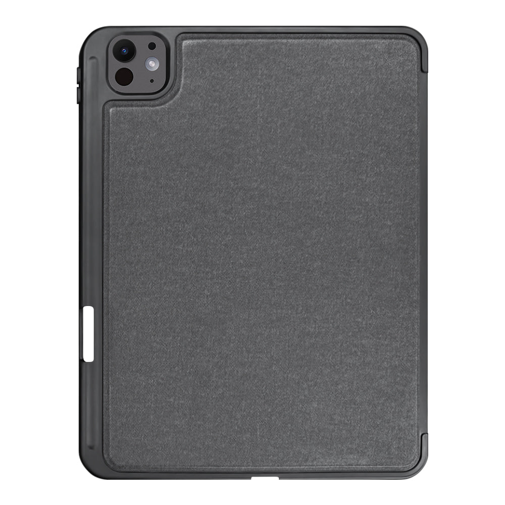 Калъф с клавиатура за Apple iPad Pro 11 (2024), Techsuit, KeyTab Pro, Черен