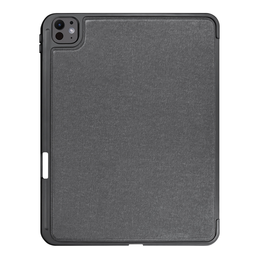 Калъф с клавиатура за Apple iPad Pro 13 (2024), Techsuit, KeyTab Pro, Черен