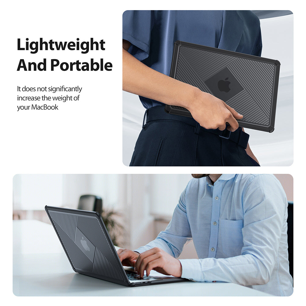 Калъф DUX DUCIS LCGH за Apple MacBook Pro 14 инча (2023) / (2021), Розов
