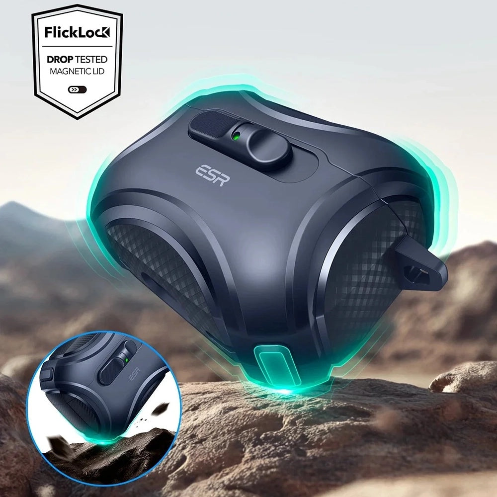 Калъф ESR Cyber FlickLock за Apple AirPods Pro 3, Син