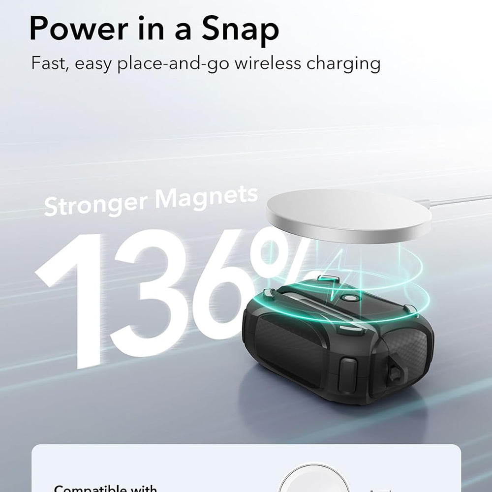 Калъф ESR Cyber за Apple AirPods Pro Series, Черен