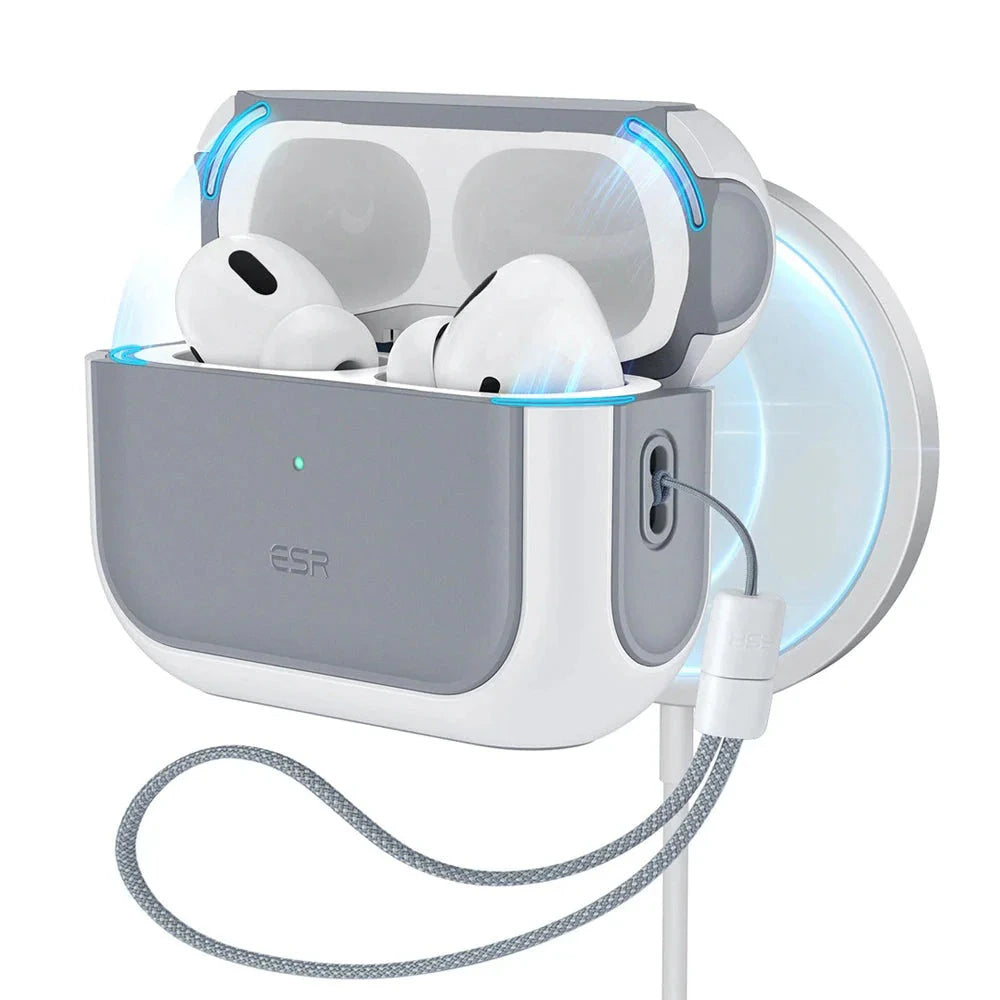 Калъф ESR Orbit Hybrid за Apple Airpods Pro 3, Бял