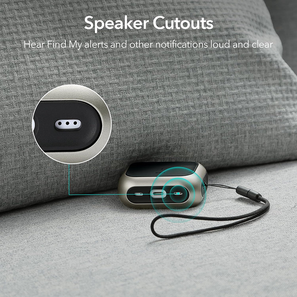Калъф ESR Orbit Hybrid за Apple AirPods 4, Розов