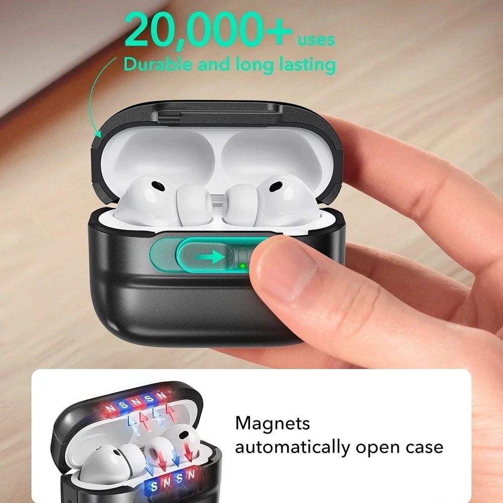 Калъф ESR Pulse Magnetic FlickLock за Apple AirPods Pro 3, Бял