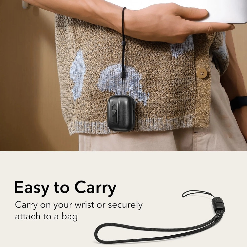 Калъф ESR Pulse Magnetic FlickLock за Apple AirPods Pro 3, Черен
