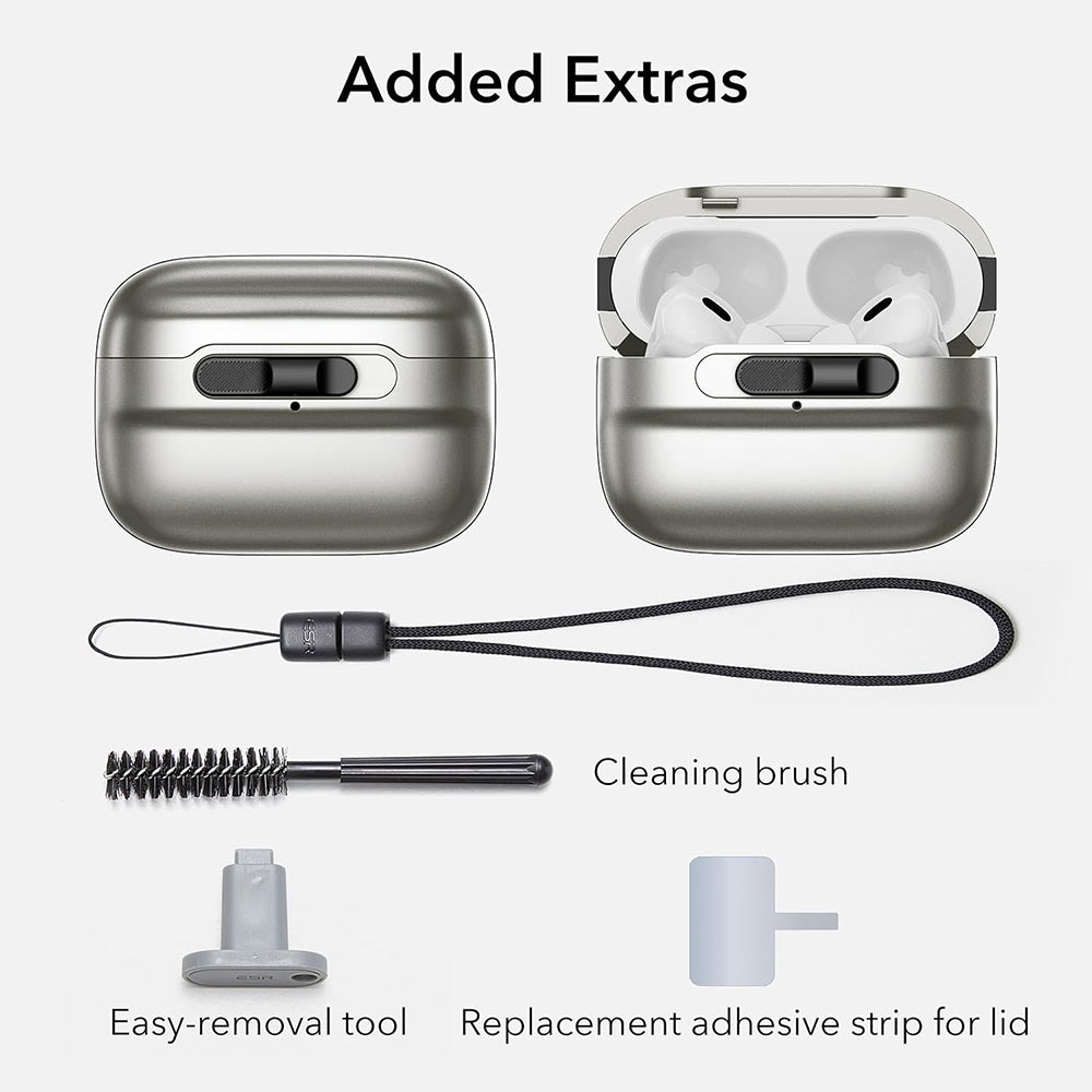 Калъф ESR Pulse за Apple AirPods Pro Series, Сив