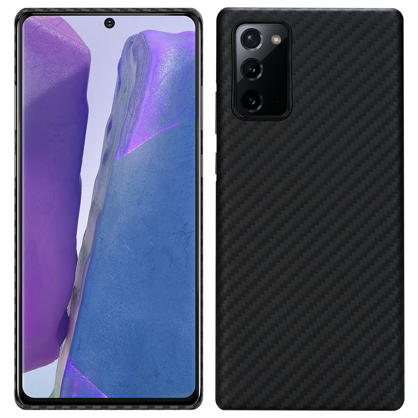 Калъф за Samsung Galaxy Note 20 5G N981 / Note 20 N980, Pitaka, MagEz, Черен KN2001