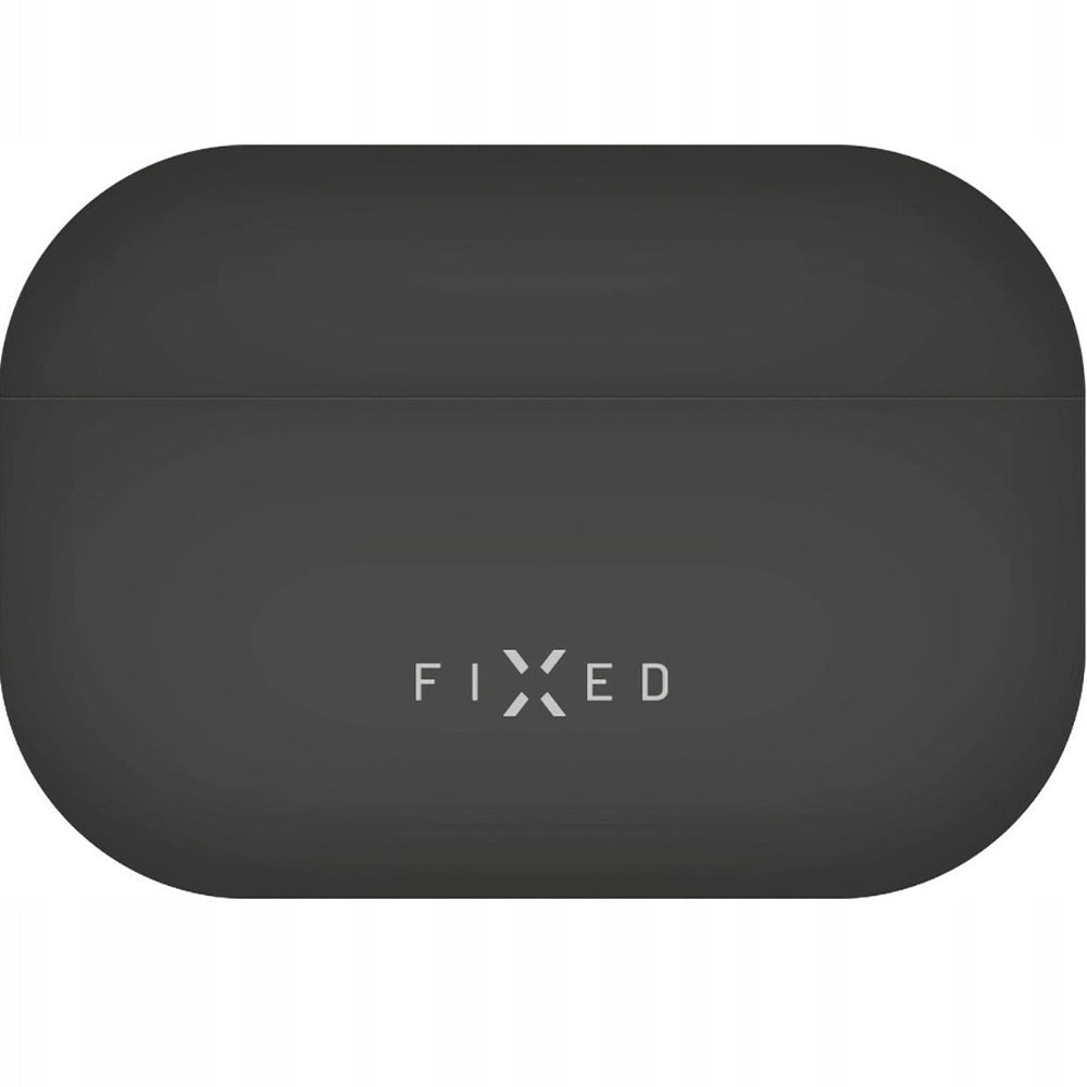 Калъф Fixed Silky за Apple AirPods 4, Черен