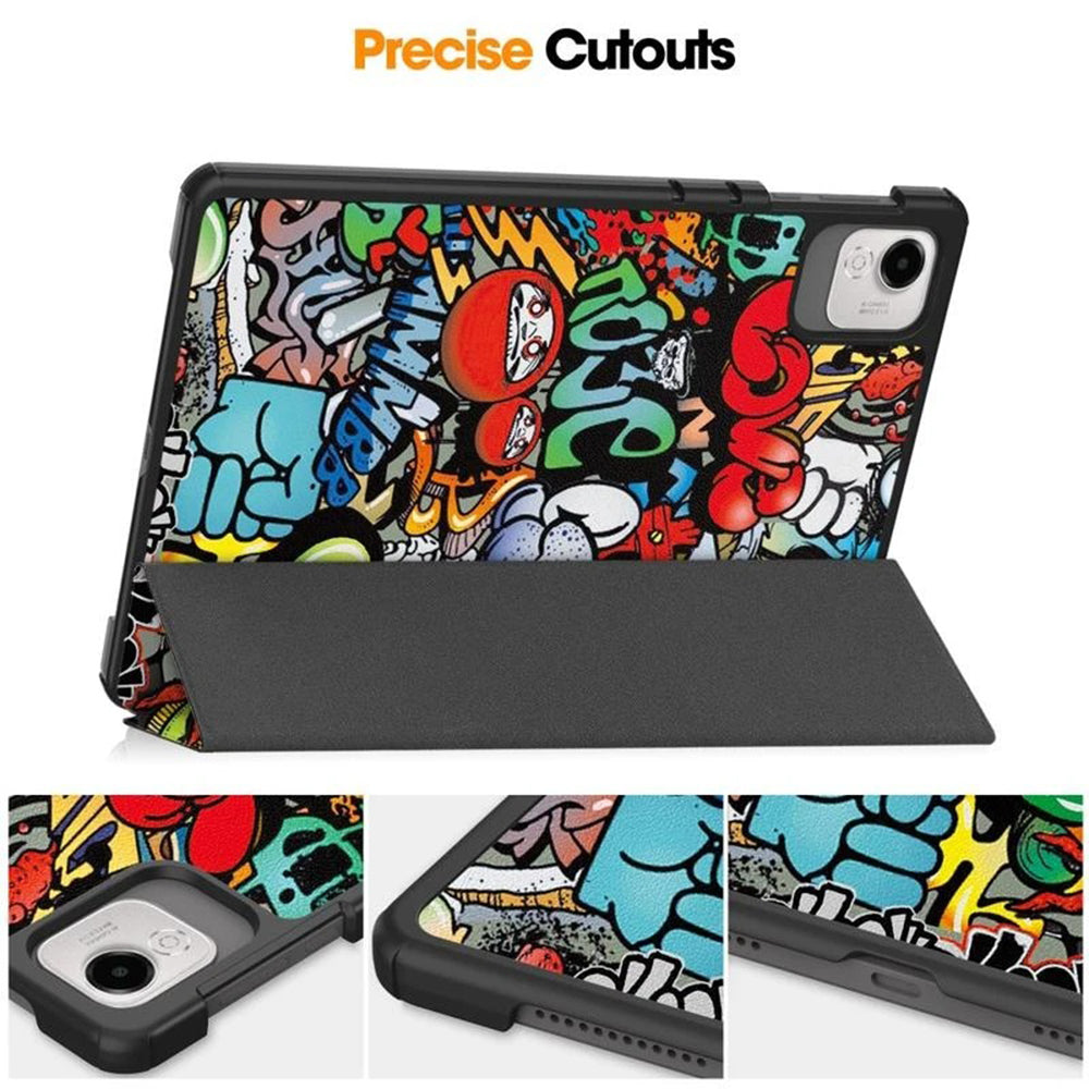Калъф за Honor Pad X9a / X9 / X8 Pro, Techsuit, FoldPro Urban Vibe, Многоцветен