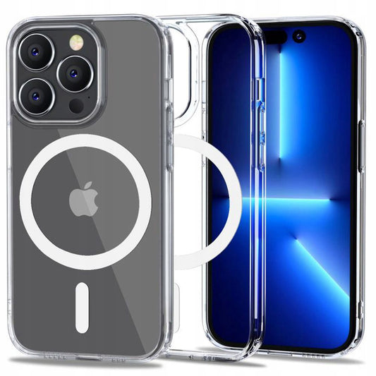 MagSafe калъф за Apple iPhone 12 / 12 Pro, Tech-Protect, Magmat, прозрачен