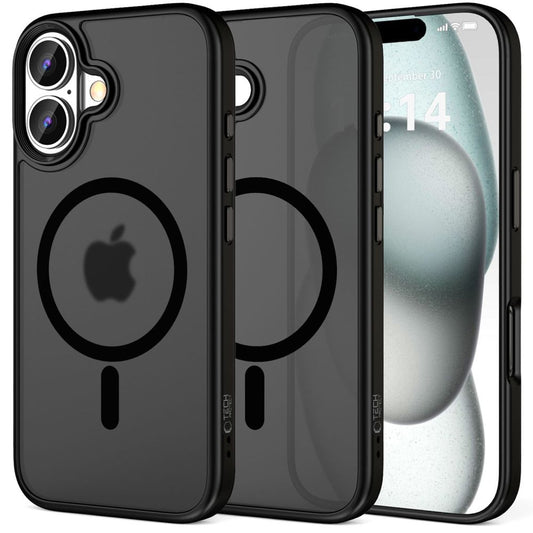 Калъф MagSafe за Apple iPhone 16 Plus, Tech-Protect, Magmat, черен