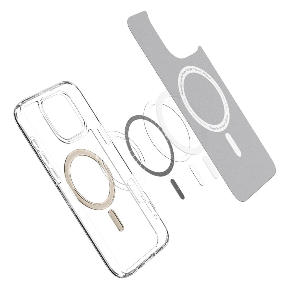 MagSafe калъф за Apple iPhone 16 Pro, Spigen, Ultra Hybrid, Aurie ACS08132