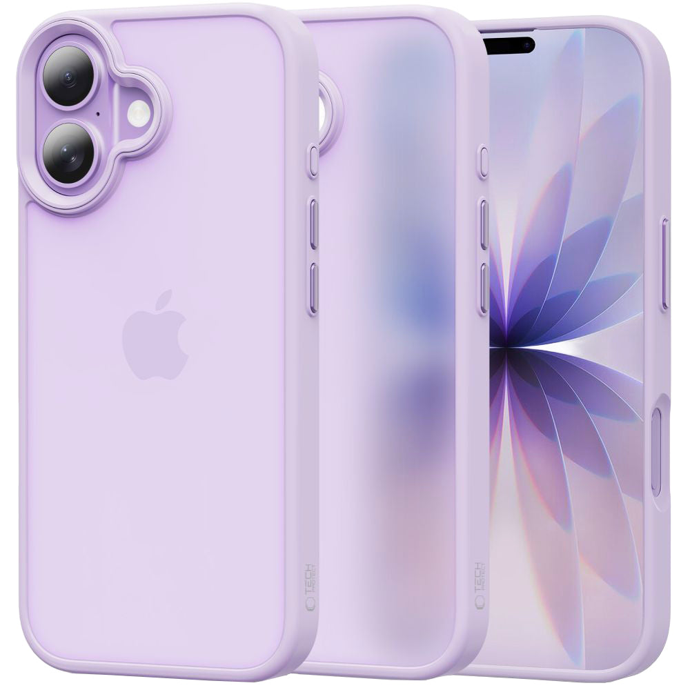 Калъф за Apple iPhone 17, Tech-Protect, Magmat, Лилав Мат