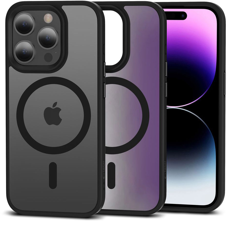 Калъф MagSafe за Apple iPhone 15 Pro Max, Tech-Protect, Magmat, черен