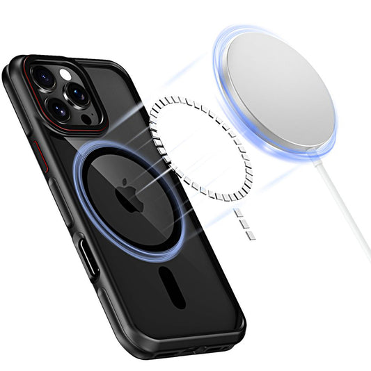 Калъф MagSafe за Apple iPhone 16 Pro, Tech-Protect, Maghybrid, черен