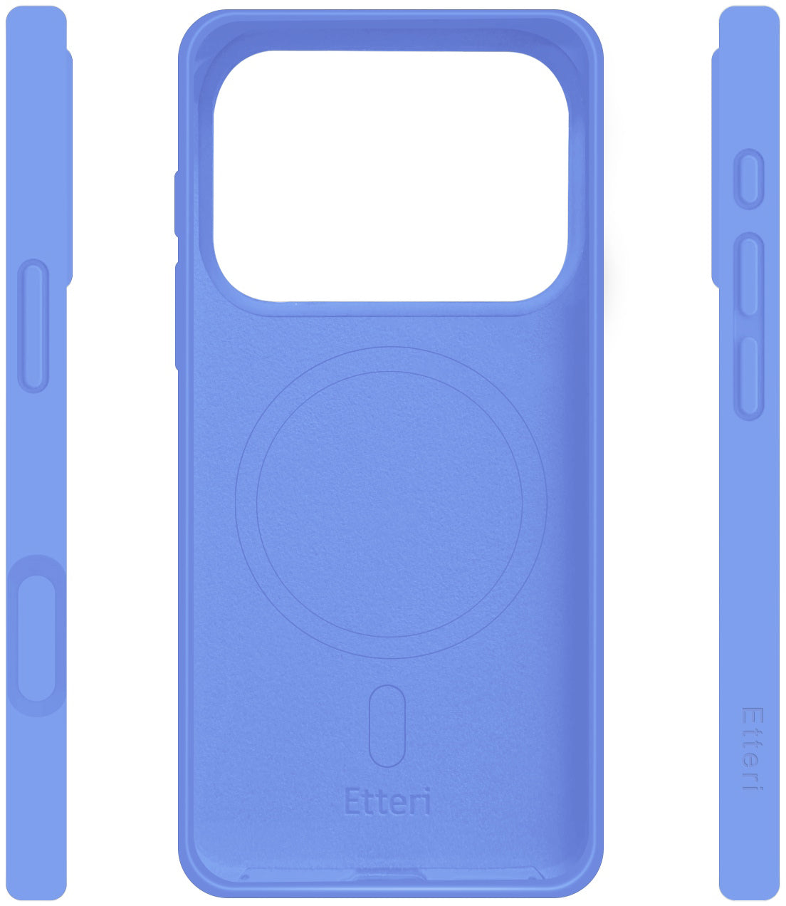 Калъф MagSafe за Apple iPhone 18 Pro Max / 17 Pro Max, Etteri, Silicone Mag, Син