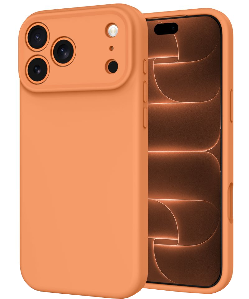 Калъф MagSafe за Apple iPhone 18 Pro Max / 17 Pro Max, Tech-Protect, силиконов, оранжев