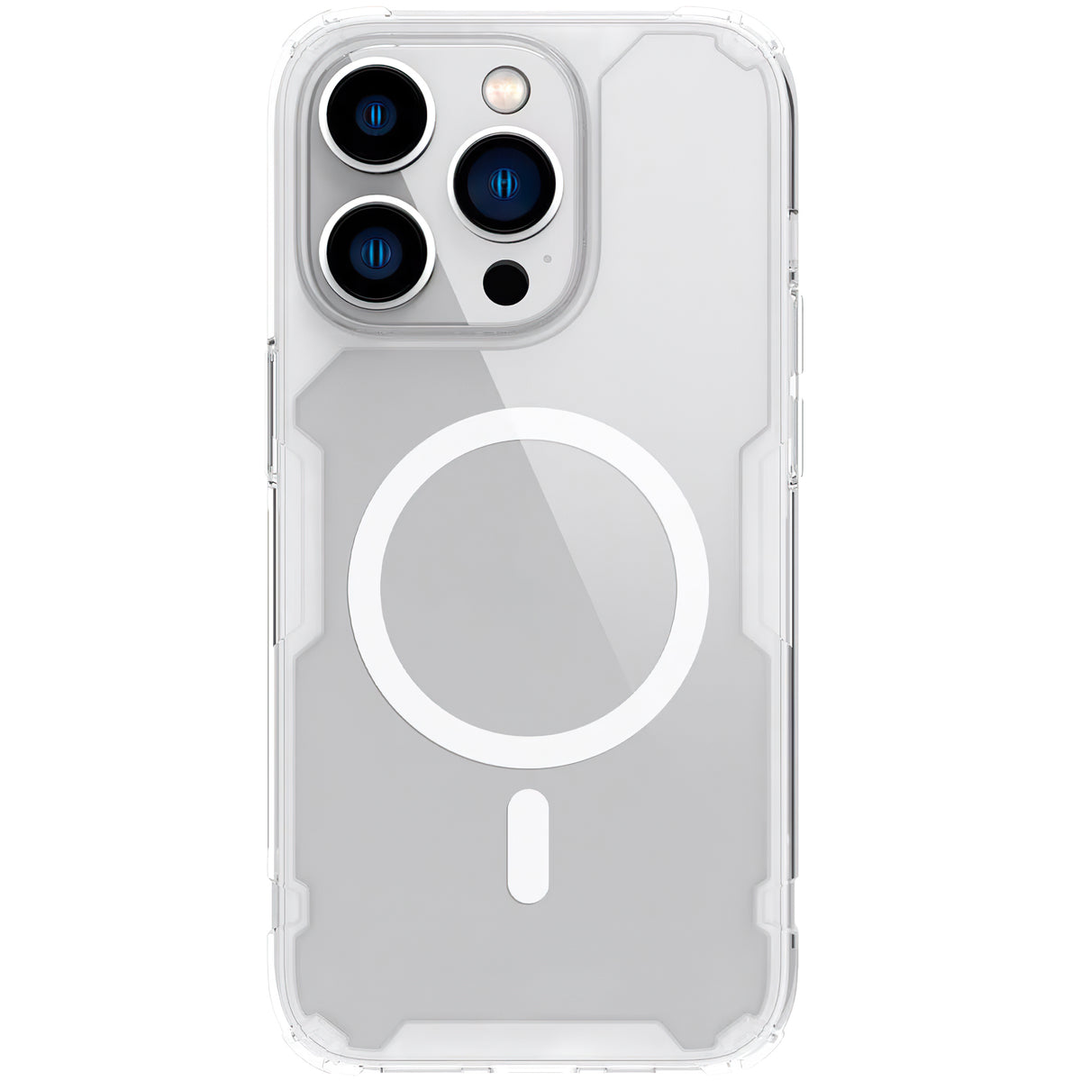 MagSafe калъф за Apple iPhone 16, Nillkin, Nature Pro, прозрачен