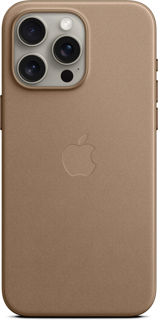 Калъф MagSafe за Apple iPhone 15 Pro Max, FineWoven, Кафяв MT4W3ZM/A