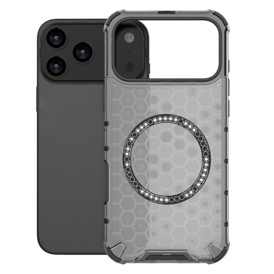 Калъф MagSafe за Apple iPhone 17 Pro, Techsuit, HoneyComb Shield, Черен