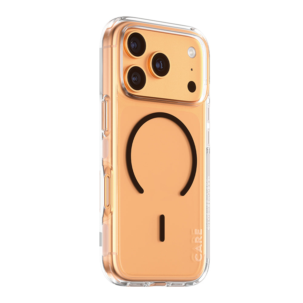 Калъф MagSafe за Apple iPhone 17 Pro, PanzerGlass, Care Urban Explorer, Прозрачен Бял, Повторно запечатан