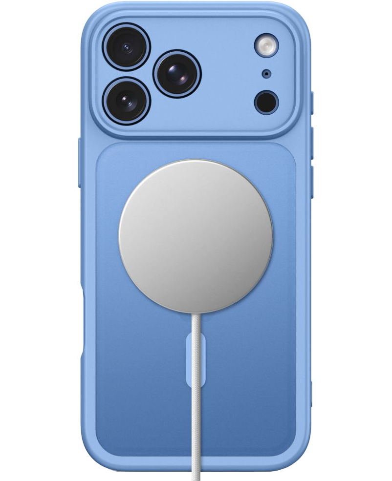 Калъф MagSafe за Apple iPhone 18 Pro / 17 Pro, Tech-Protect, BasicMag, Матиран син