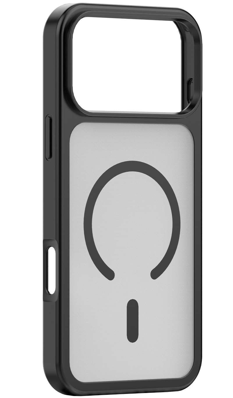 Калъф MagSafe за Apple iPhone 18 Pro / 17 Pro, OEM, Mag Big Hole, матовочерен