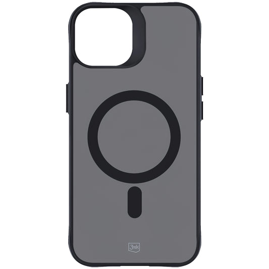 MagSafe Case for Apple iPhone 14 / 13, 3MK, Smoke MagCase, Black